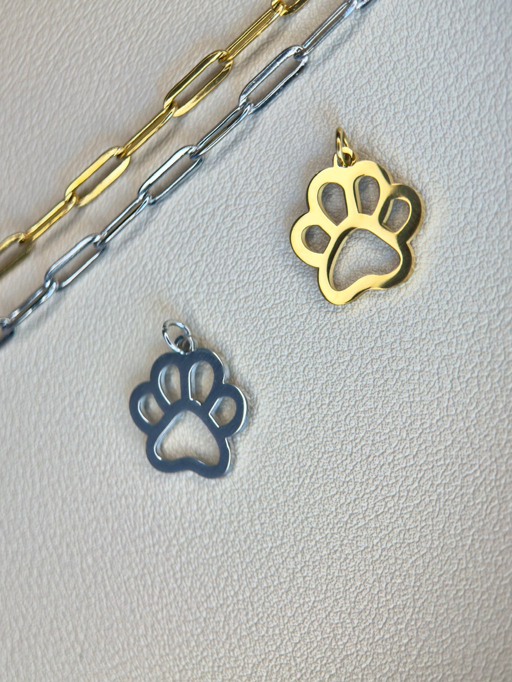 Best Friend Paw Print Charm