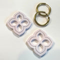 Soft Wildflower Hoop Charms