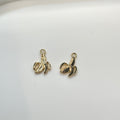 Golden Banana Charm