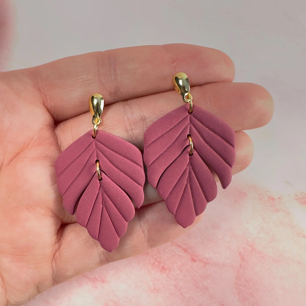 Blushing Leaf Dangles in Crush