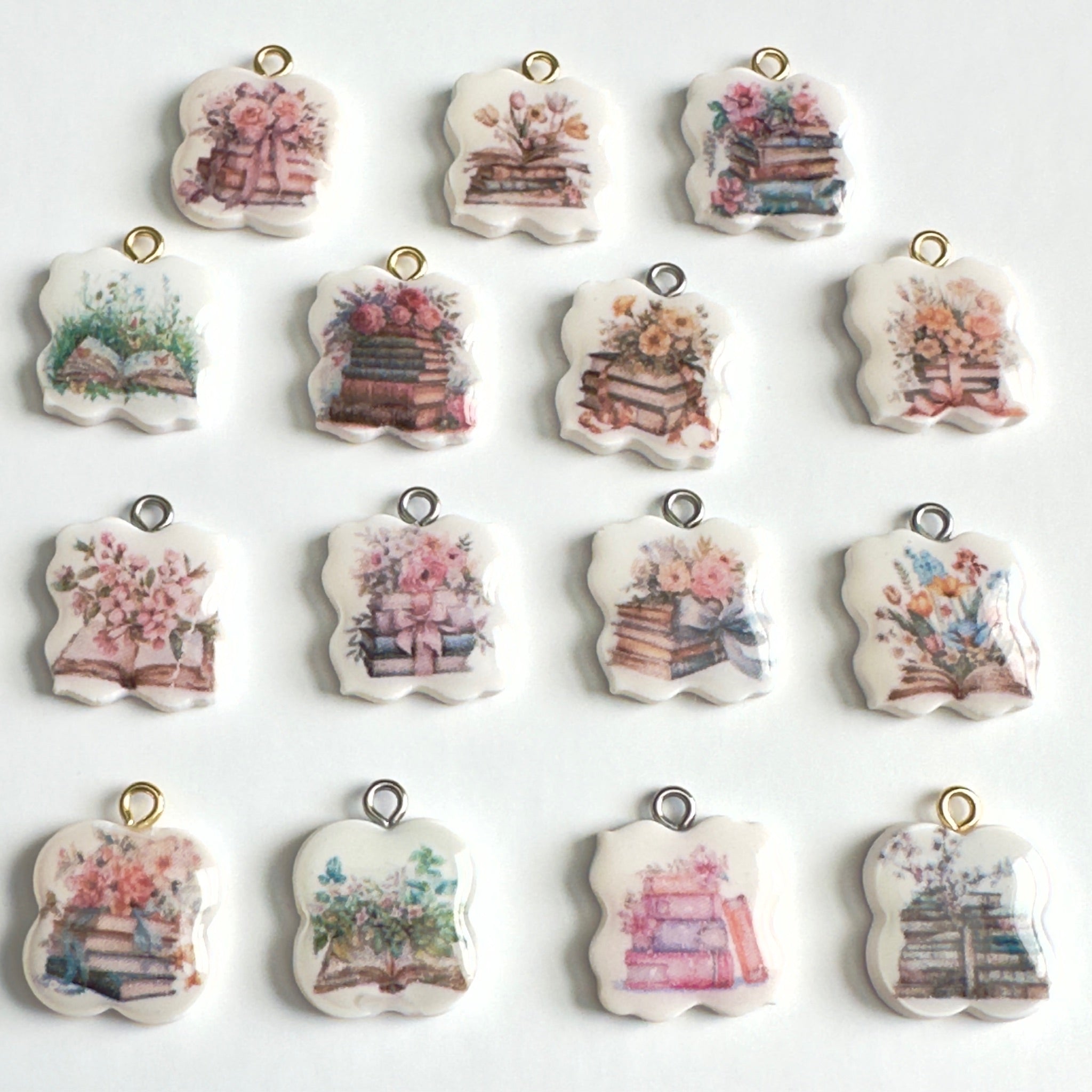 Bookish Botanicals Clay Charm