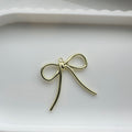 Large Gold Bow Charm