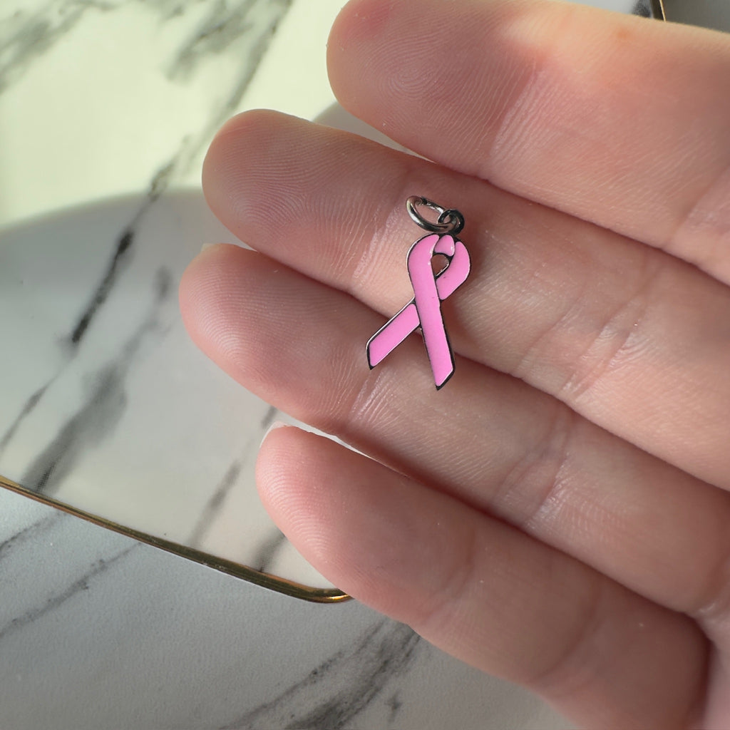 Breast Cancer Awareness Ribbon - PVD
