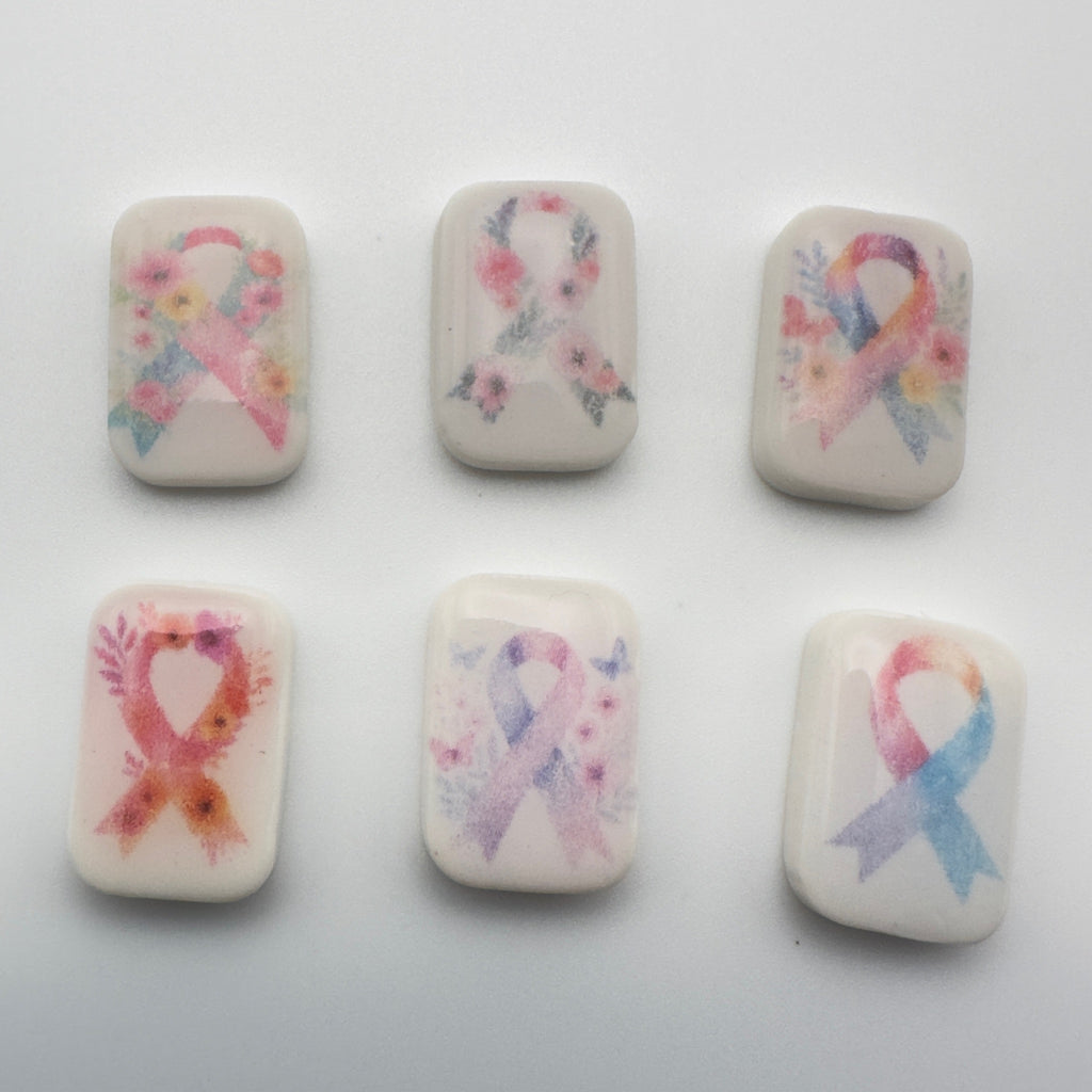 Brave Beyond the Ribbon Cancer Awareness Charm