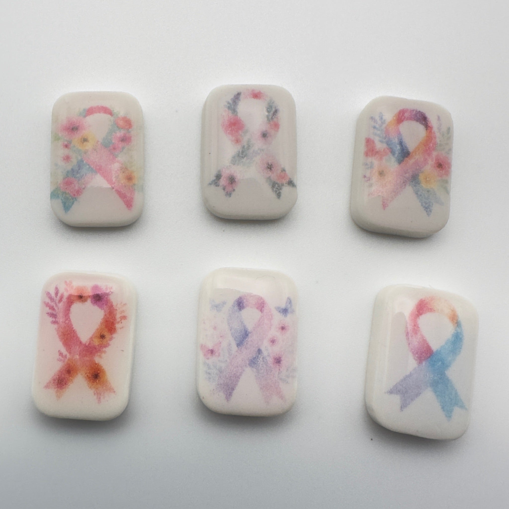 Brave Beyond the Ribbon Cancer Awareness Charm