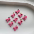 Pink Ribbon Breast Cancer Awareness Charm