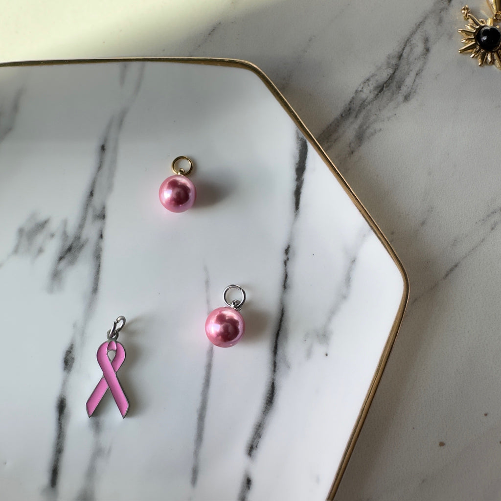Breast Cancer Awareness Ribbon - PVD