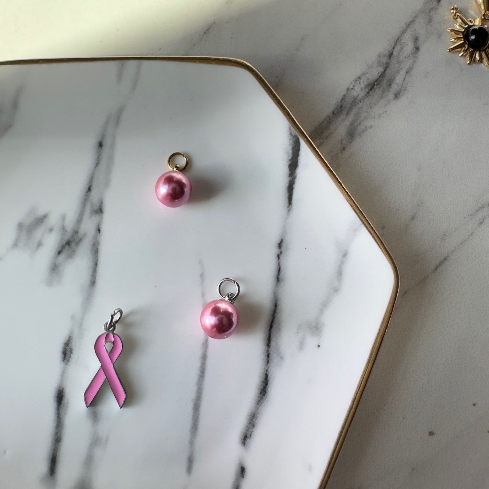 Breast Cancer Awareness Ribbon - PVD