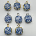 Blue Willow China Pattern Charm