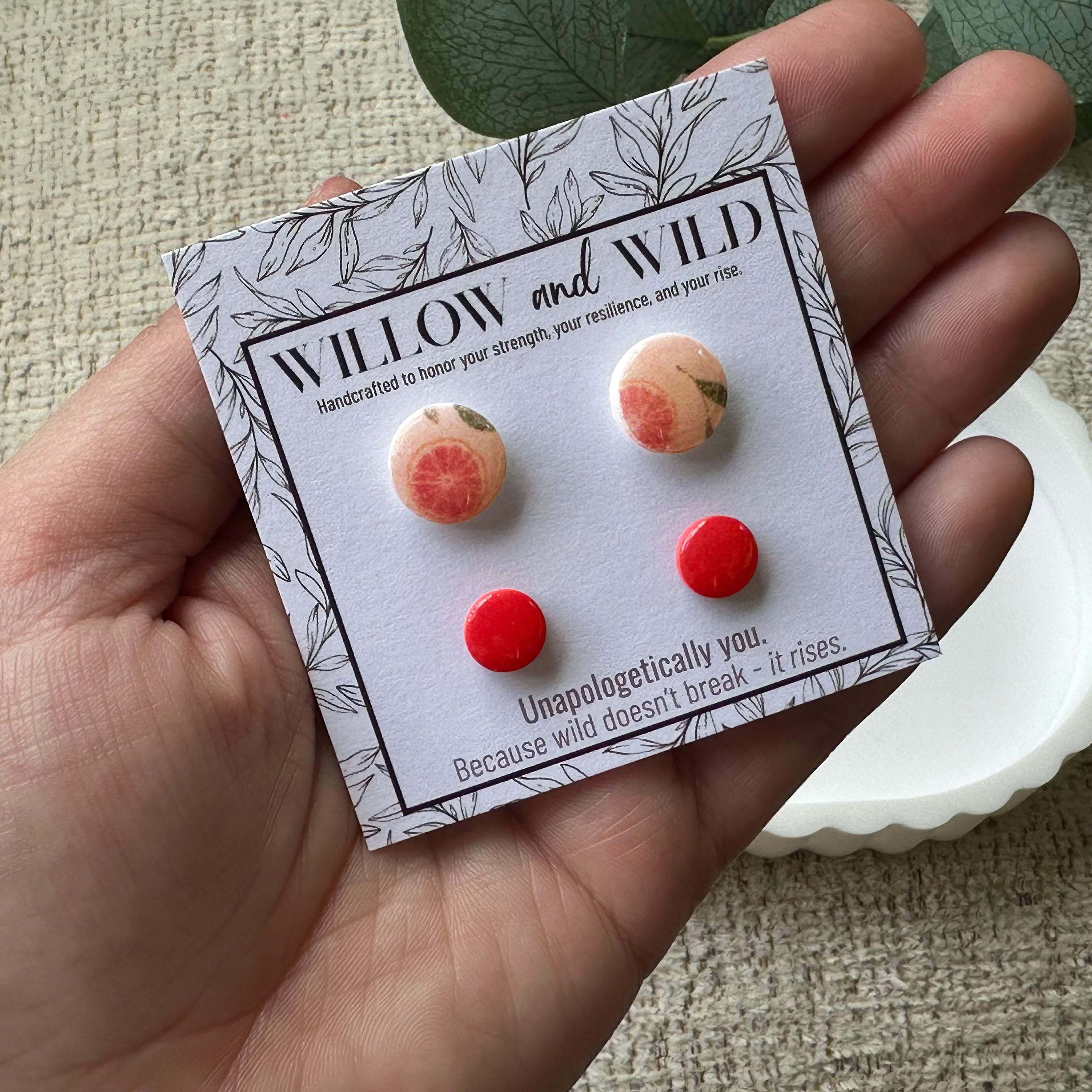 Citrus Pop Stud Set