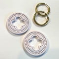 Lavender Daydream Hoop Charms