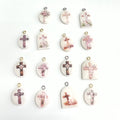 Faith in Full Color Cross Charm