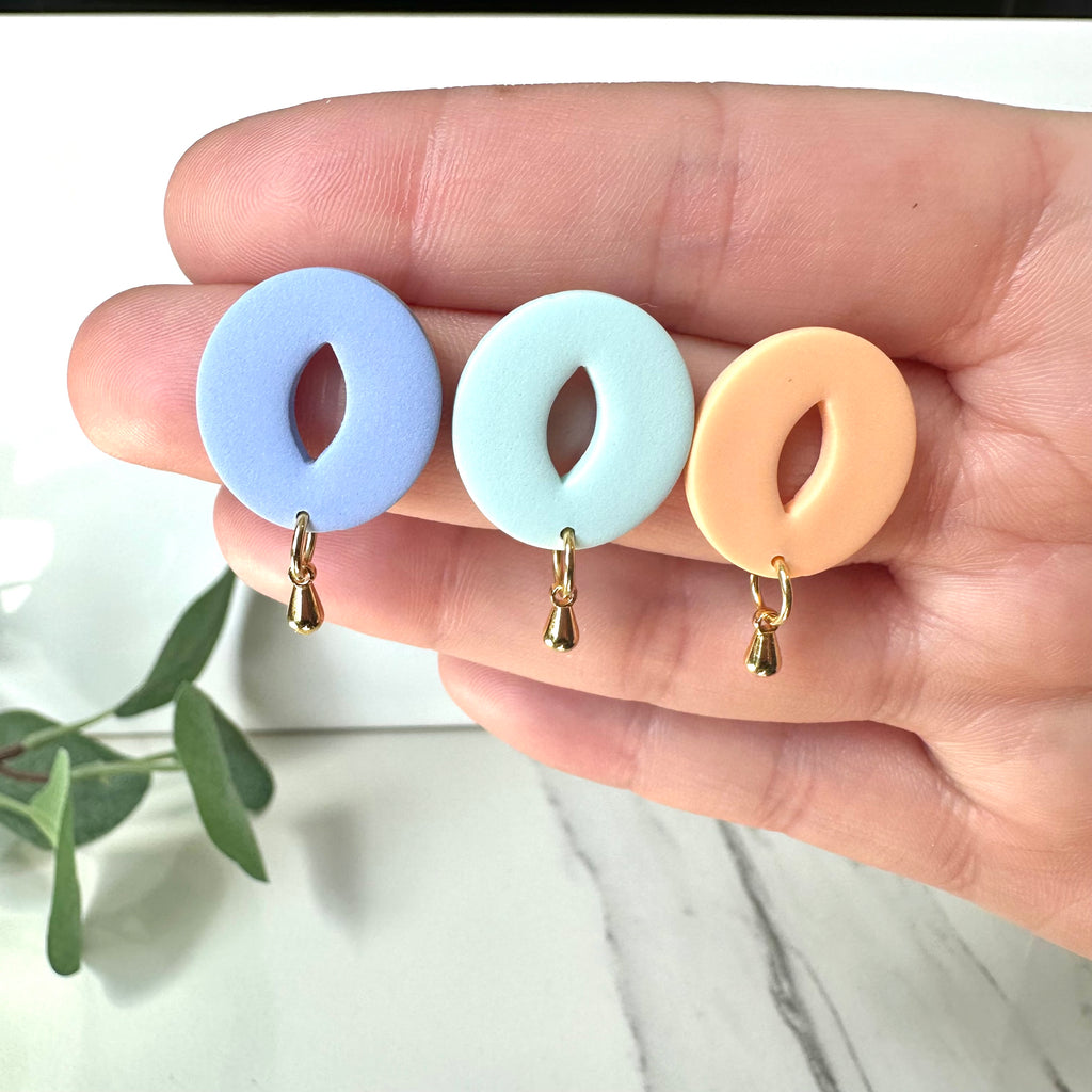 Tiny but Mighty Oval Stud Earrings
