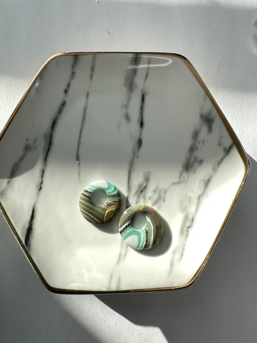 Geode Wild Orbit Hoop Charms