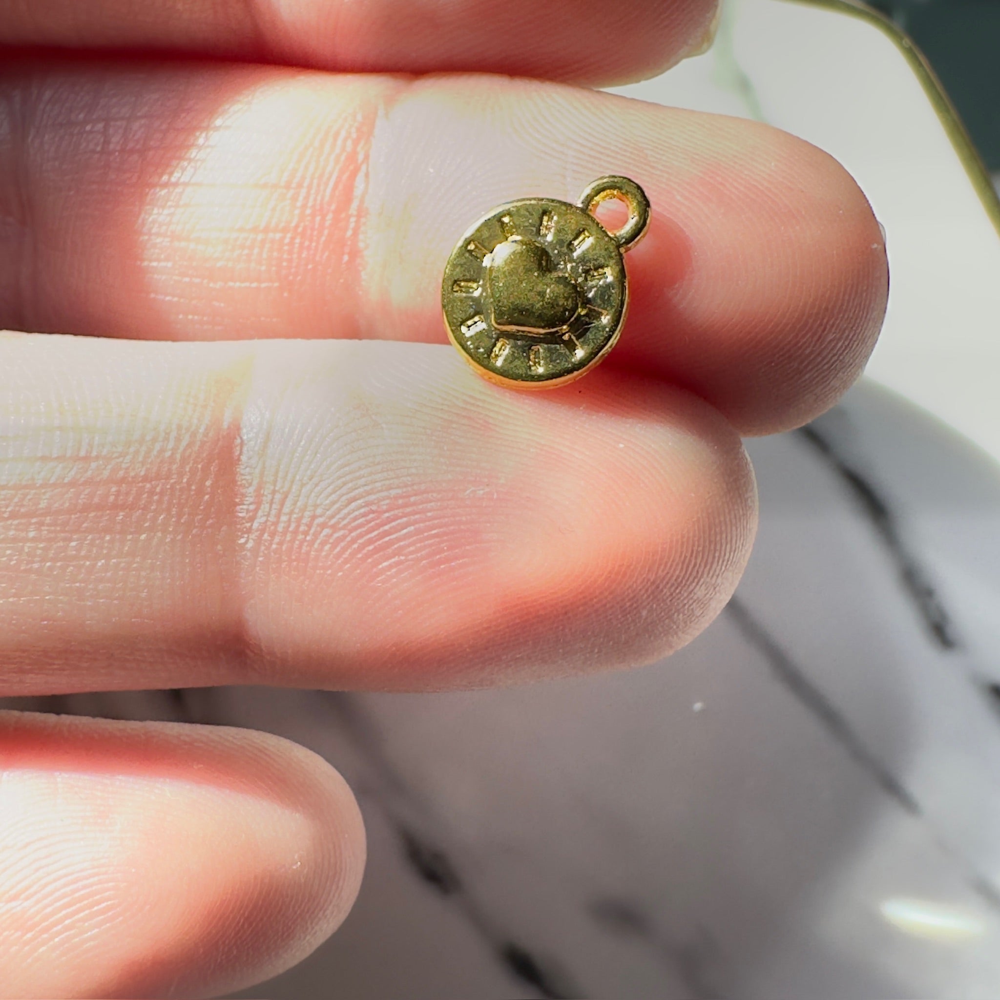 Puffy Heart Charm