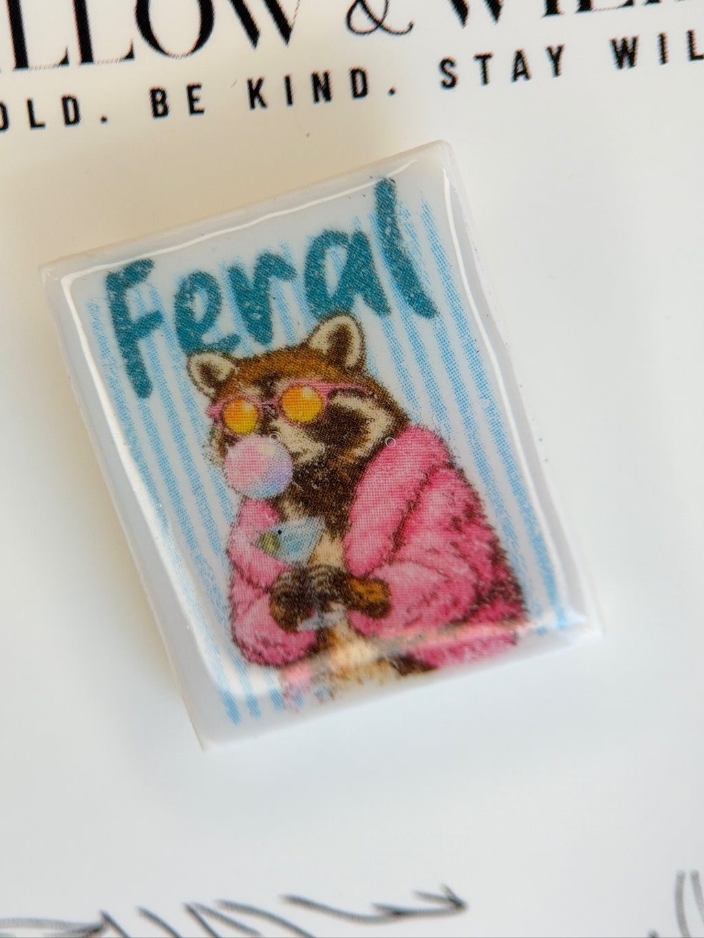 Feral Art Pin