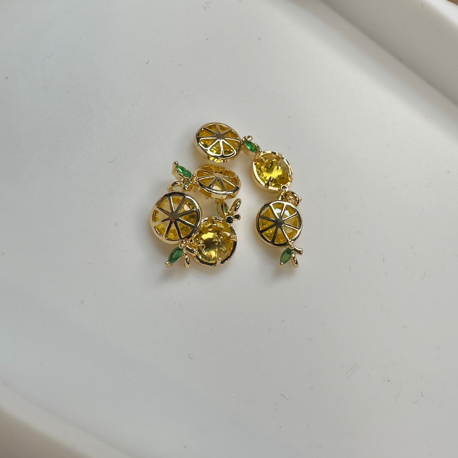 Gold Lemon Charm