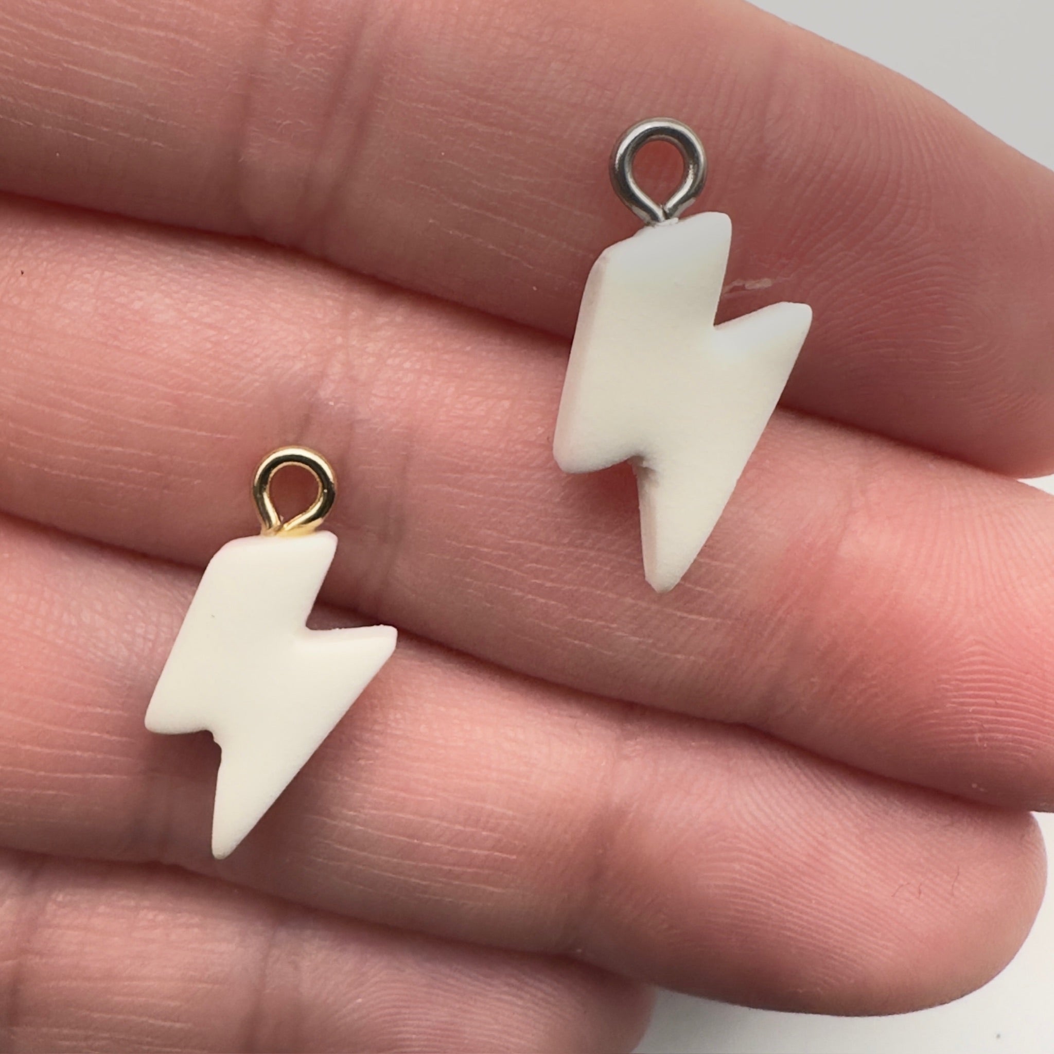 Strike Your Own Spark Lightning Bolt Charm