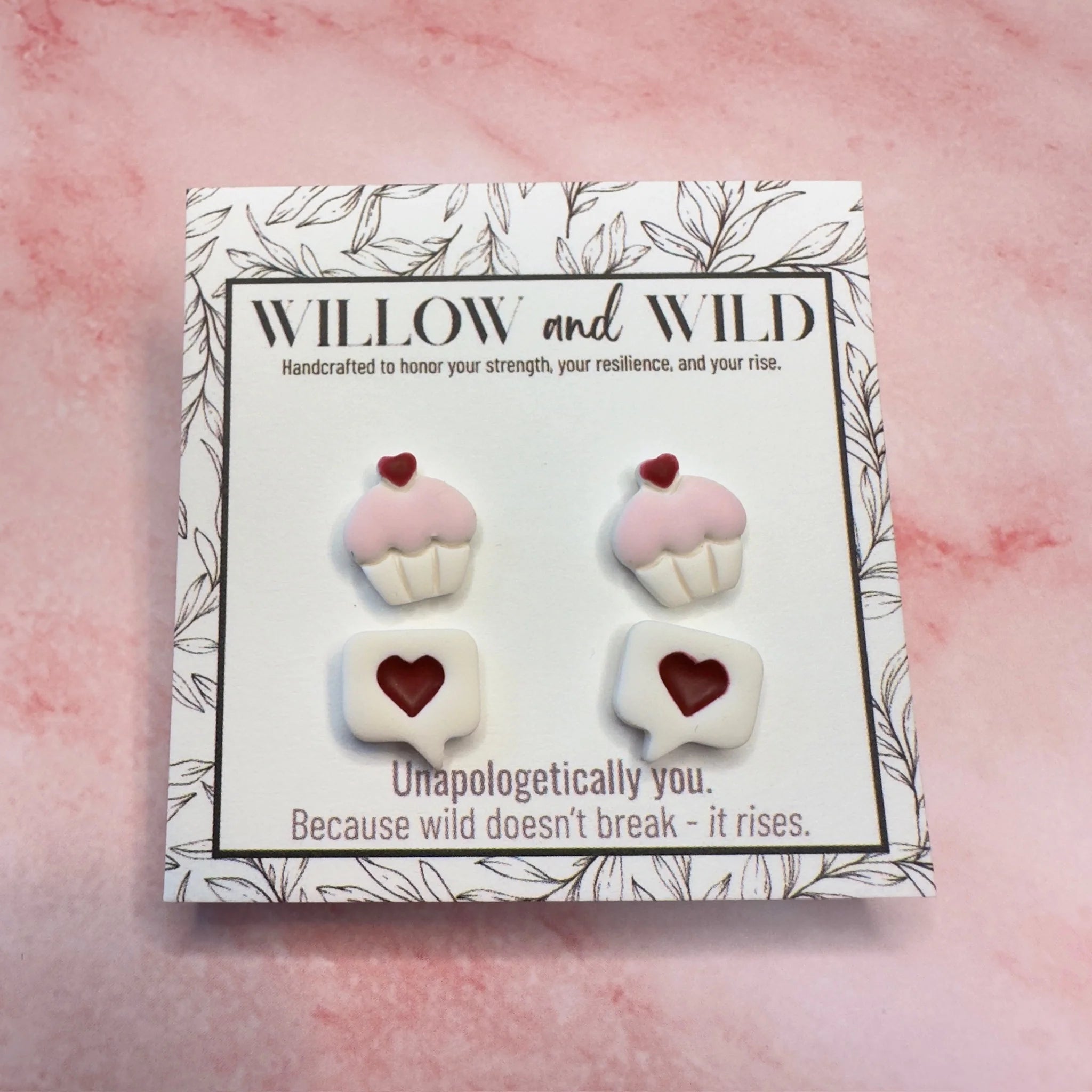 Love Notes Stud Set