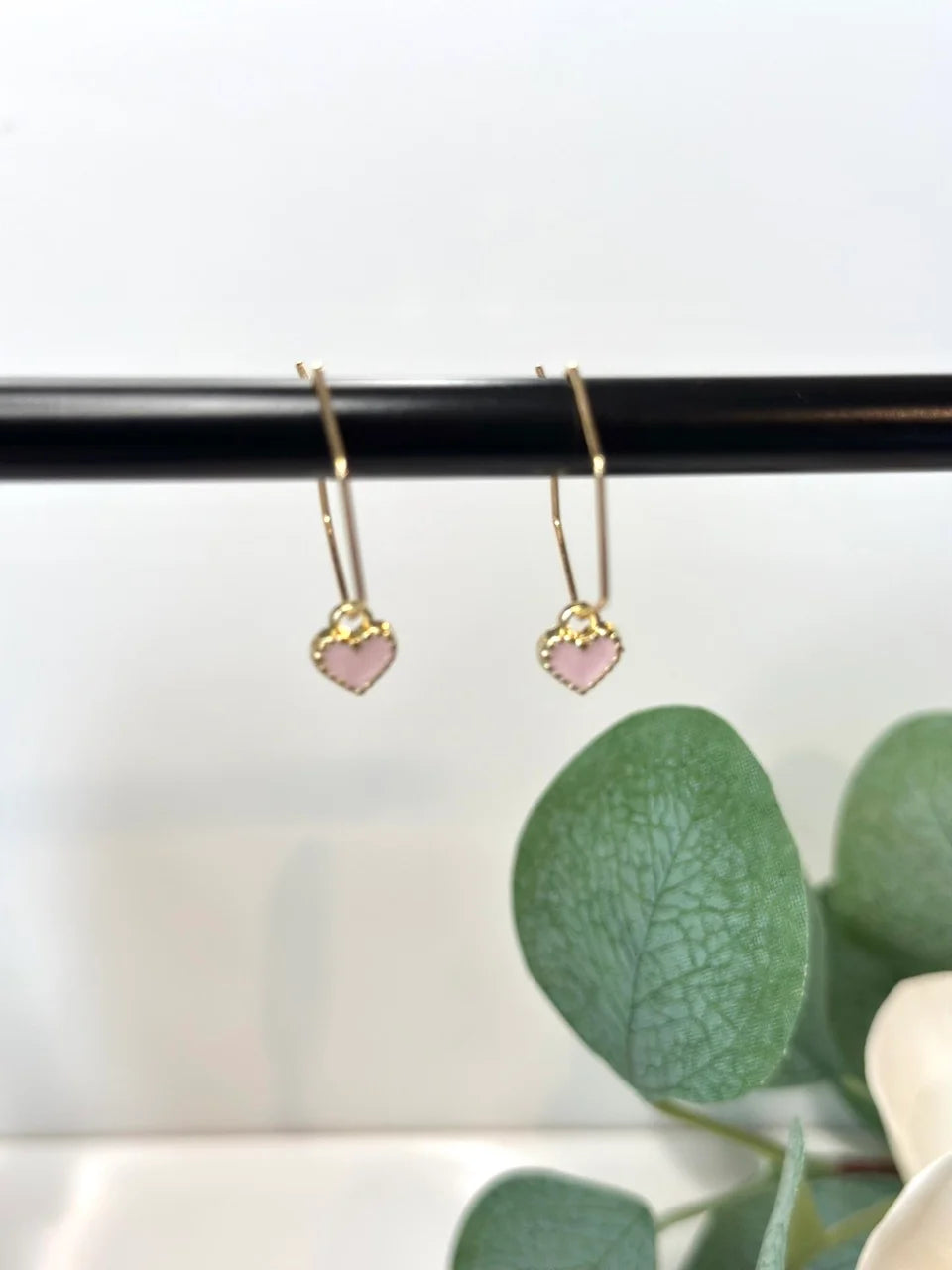Love on Loop – Heart Hoop Earrings