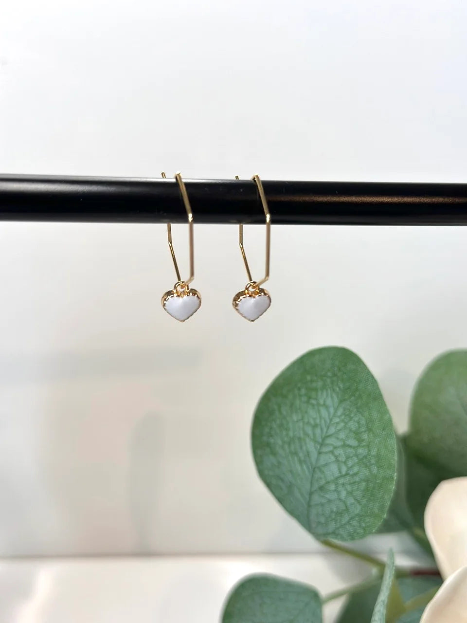Love on Loop – Heart Hoop Earrings