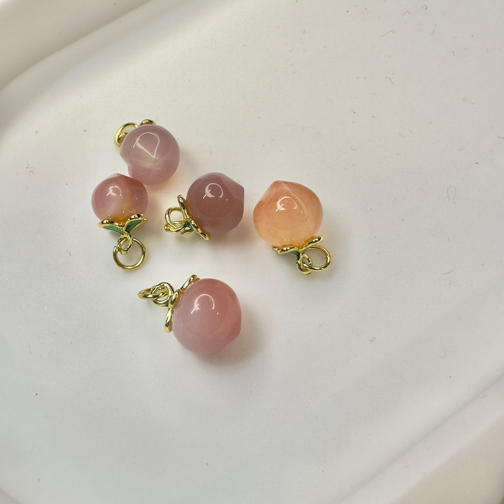Golden Peach Charm