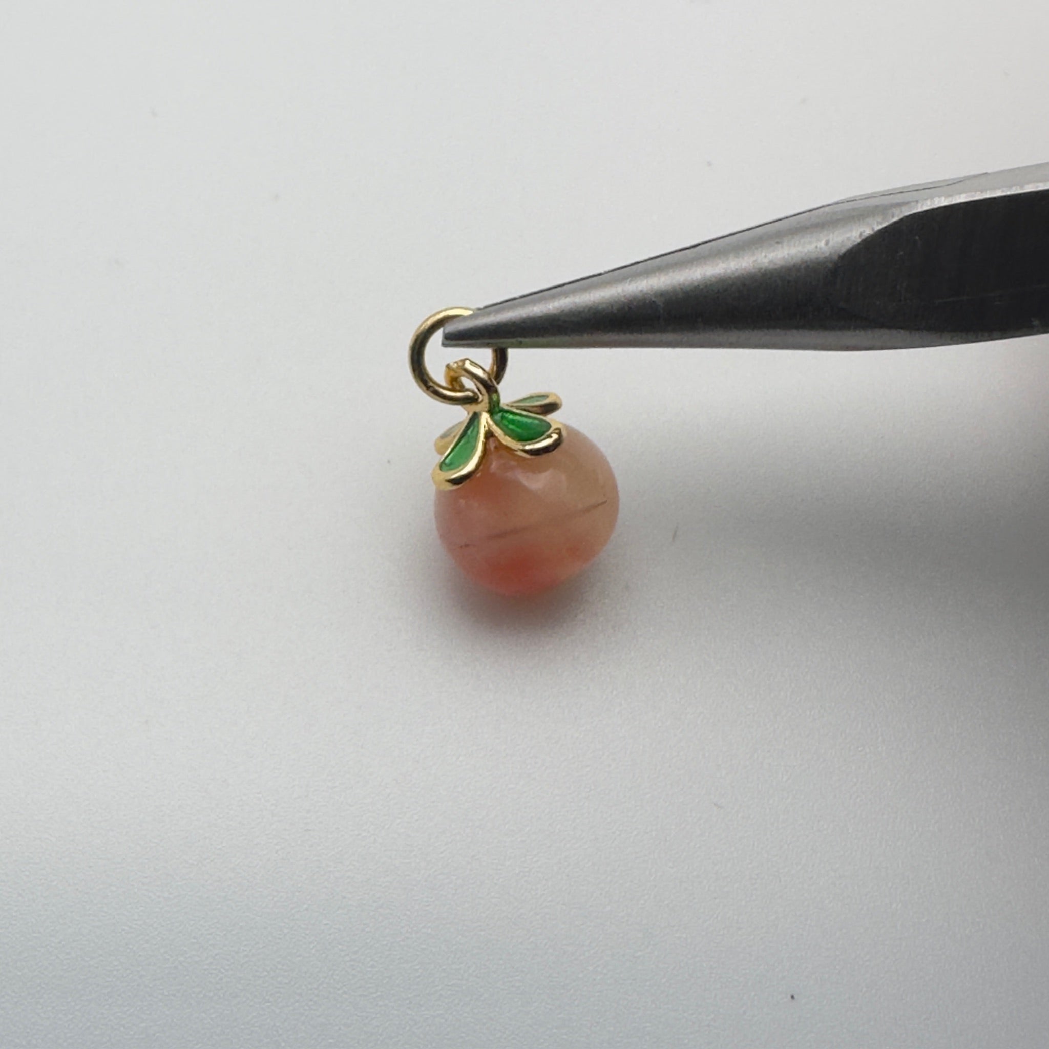 Golden Peach Charm