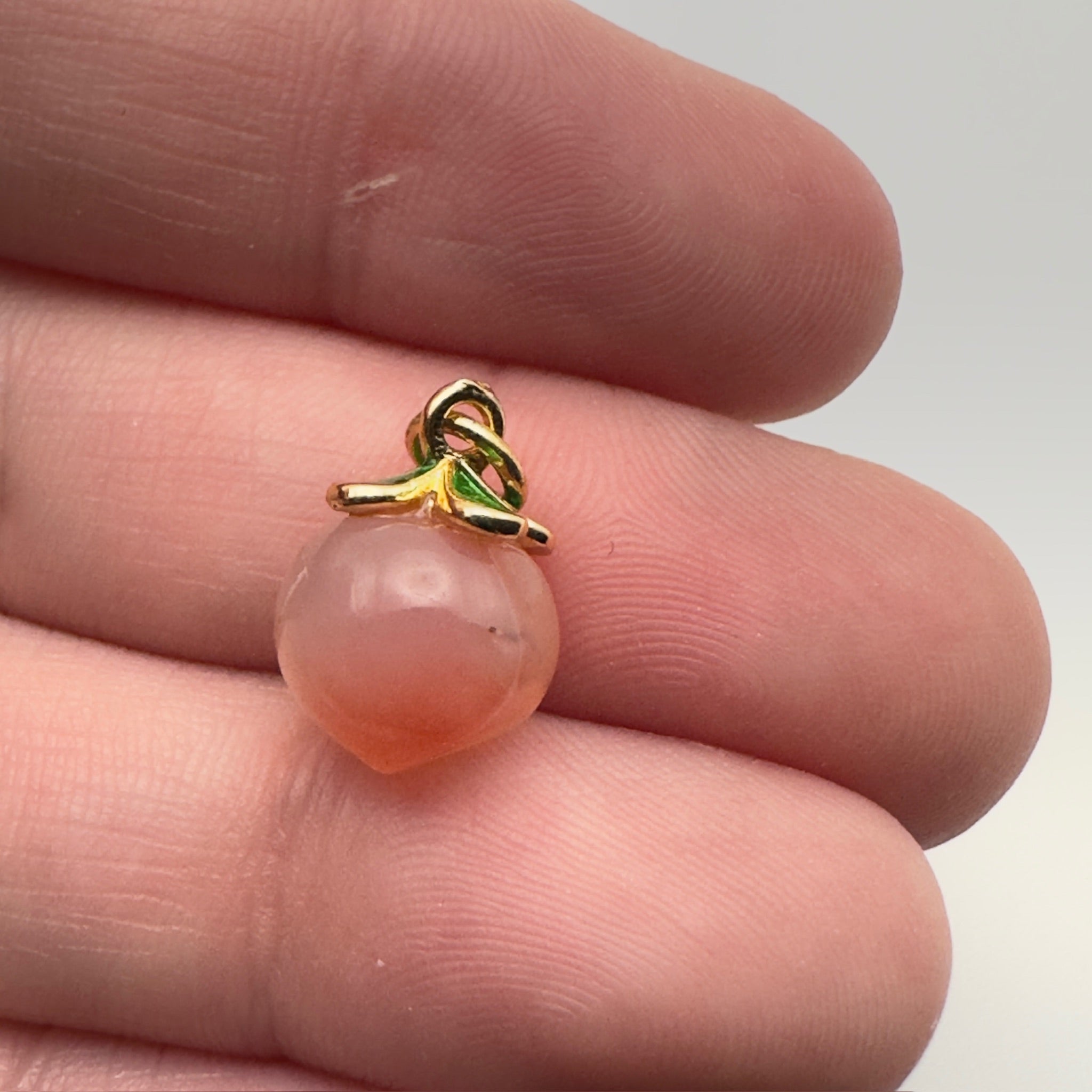 Golden Peach Charm