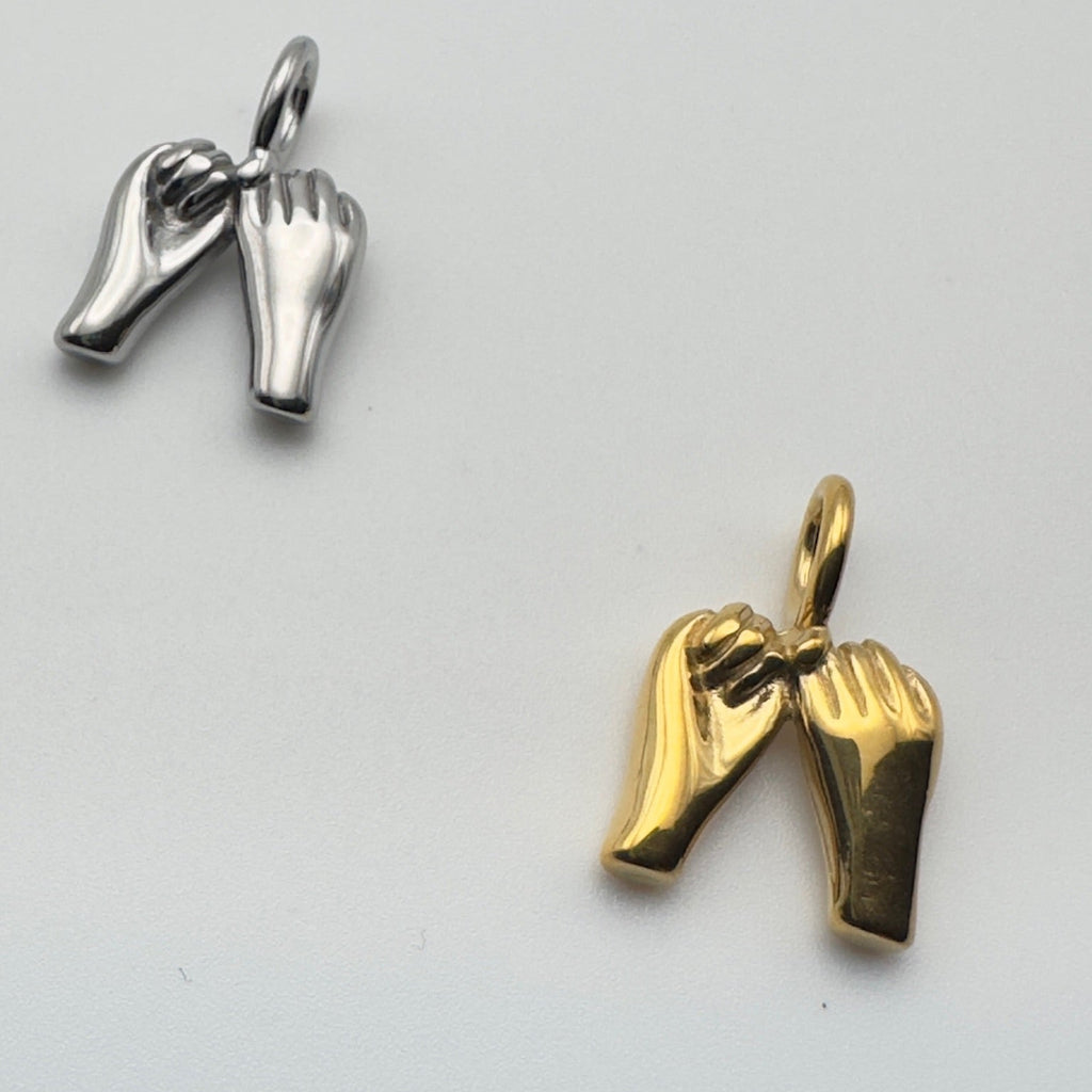 Pinky Promise Charm - PVD