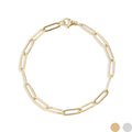 Link Your Story 4mm Paperclip Chain Bracelet