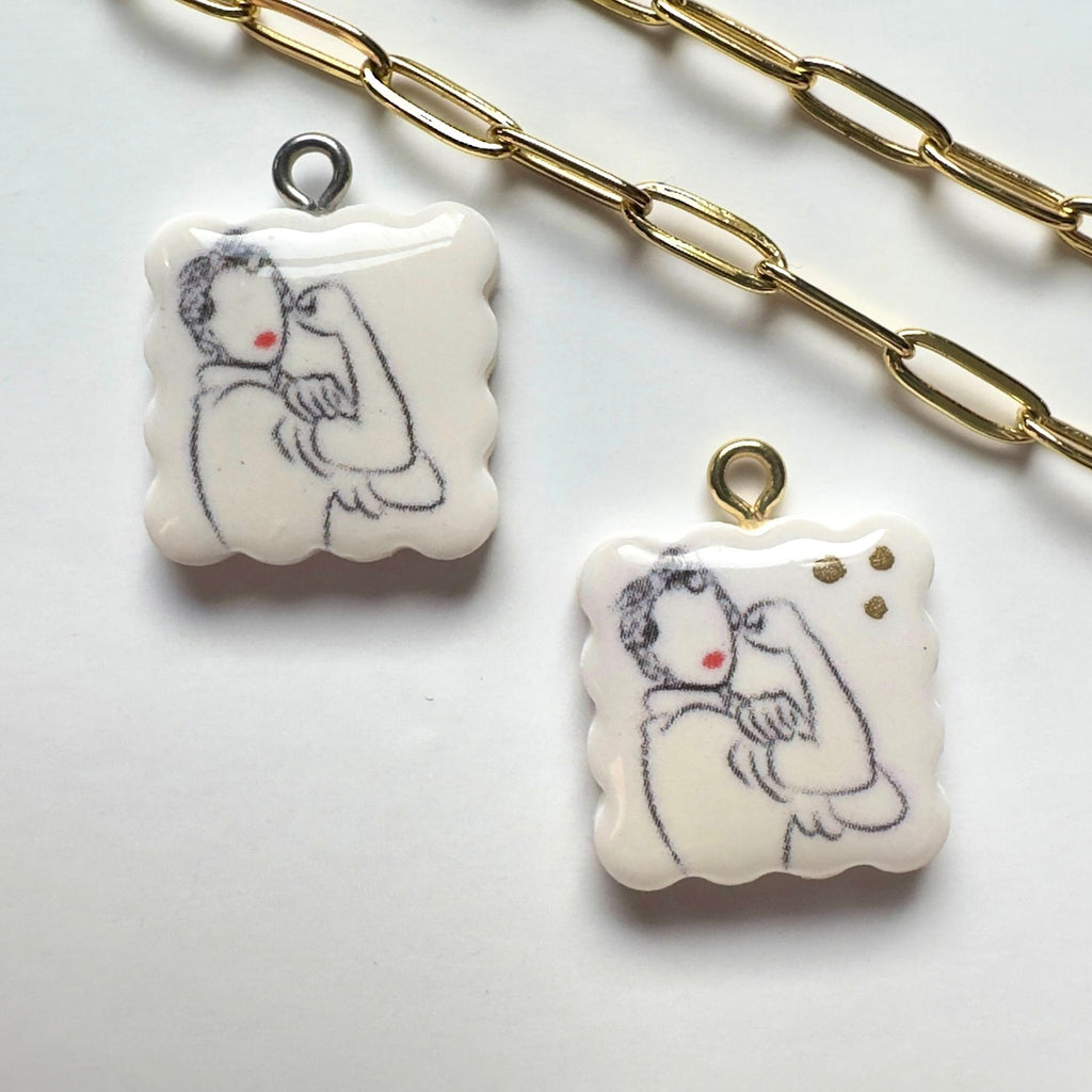 Unapologetically Strong Rosie Charm