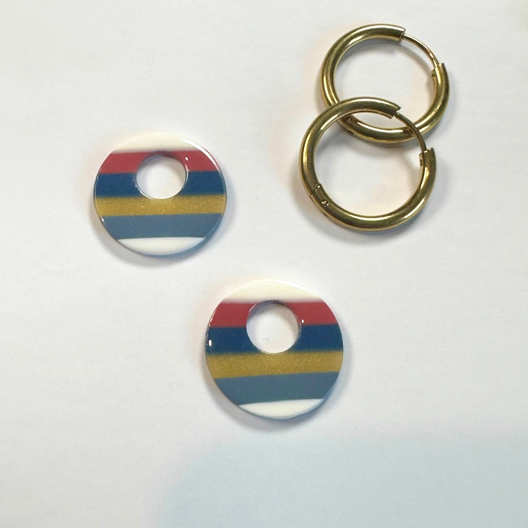 Americana Wild Orbit Hoop Charms