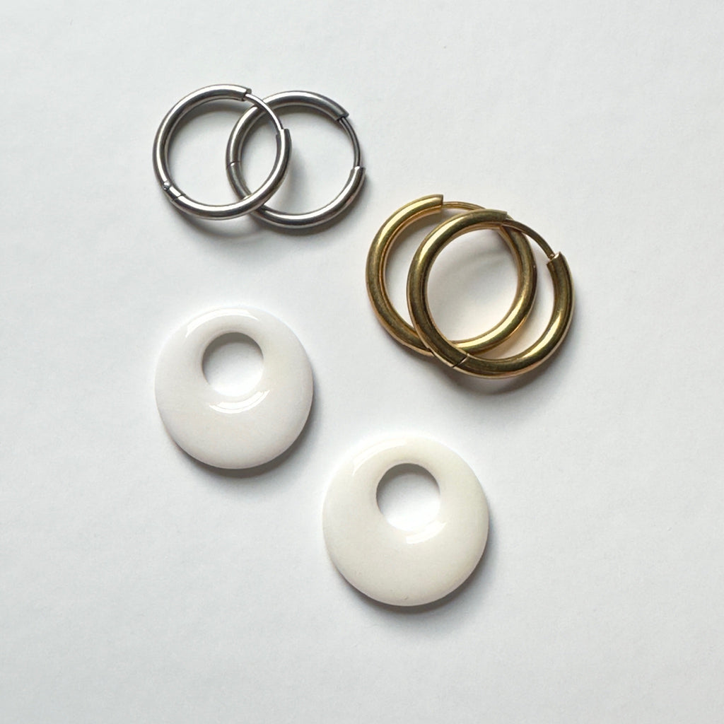 Wild Orbit Hoop Charms - Summer Sorbet Collection