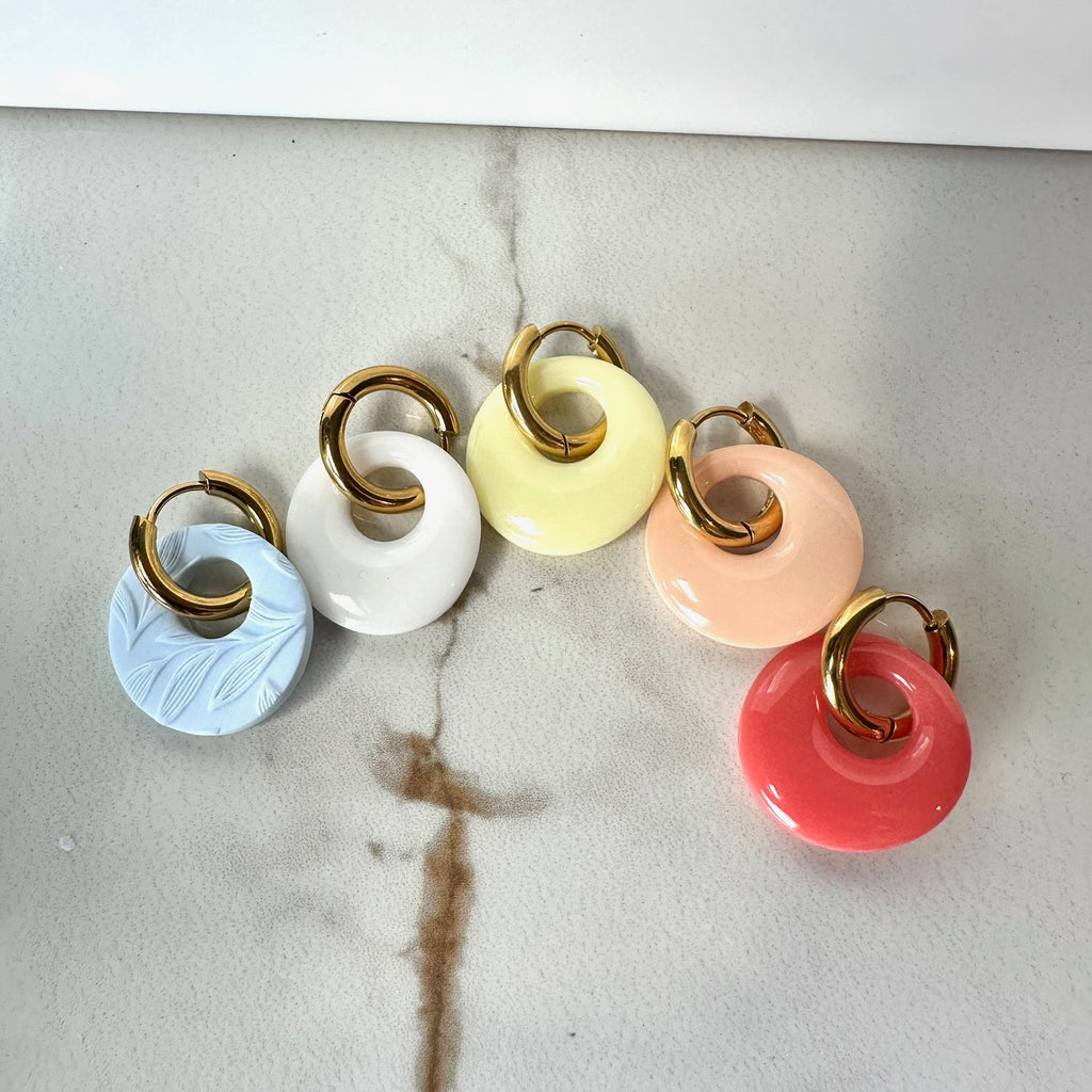 Wild Orbit Hoop Charms - Summer Sorbet Collection