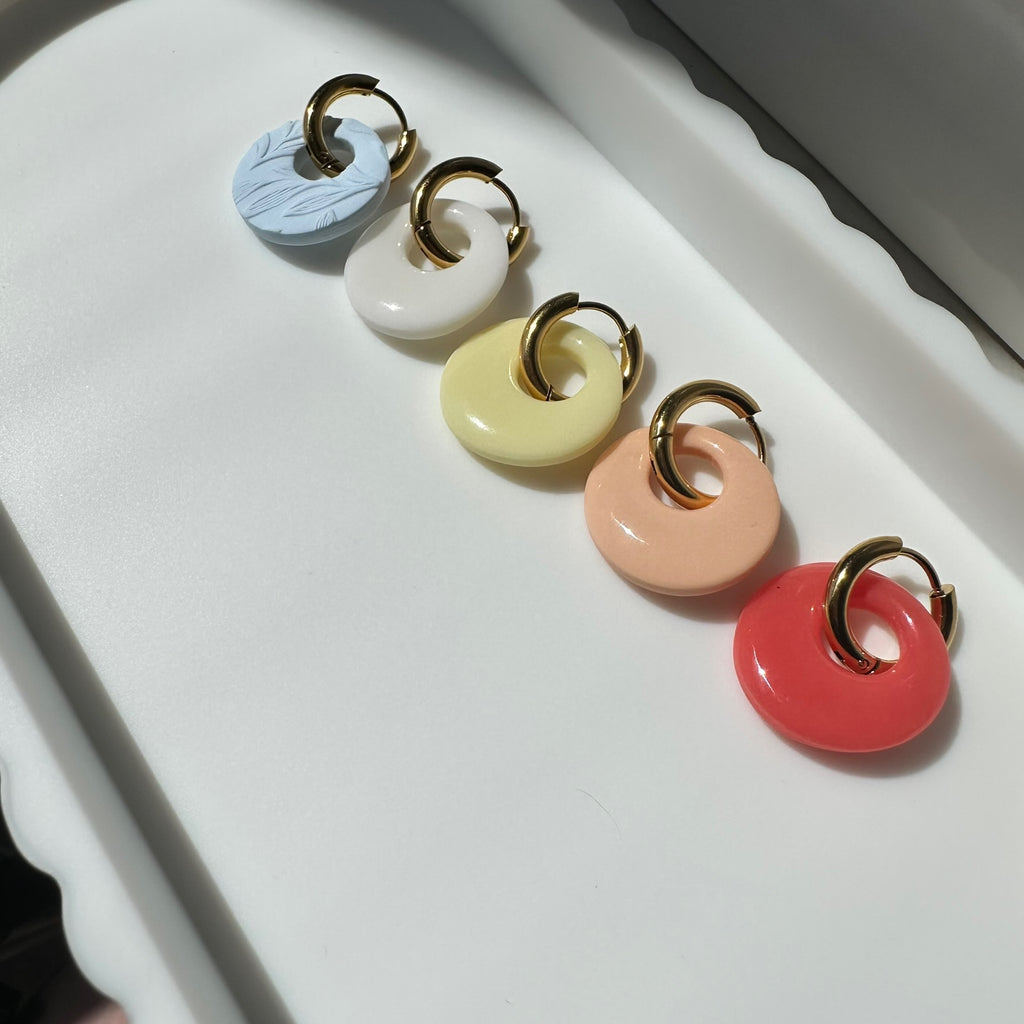 Wild Orbit Hoop Charms - Summer Sorbet Collection