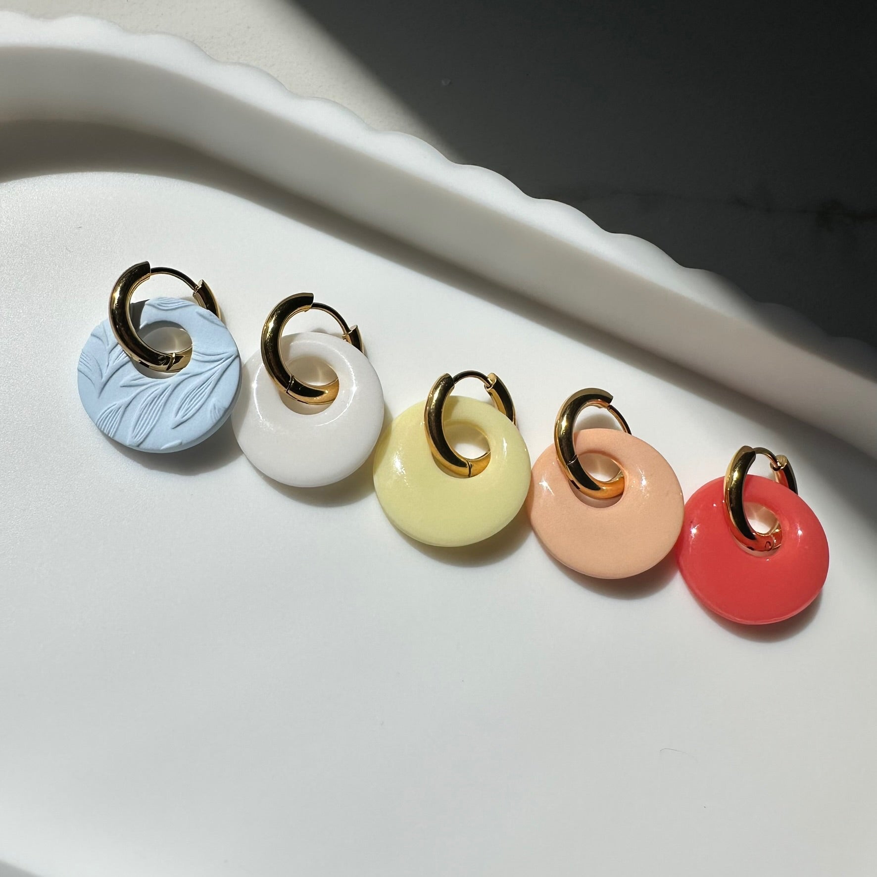 Wild Orbit Hoop Charms - Summer Sorbet Collection