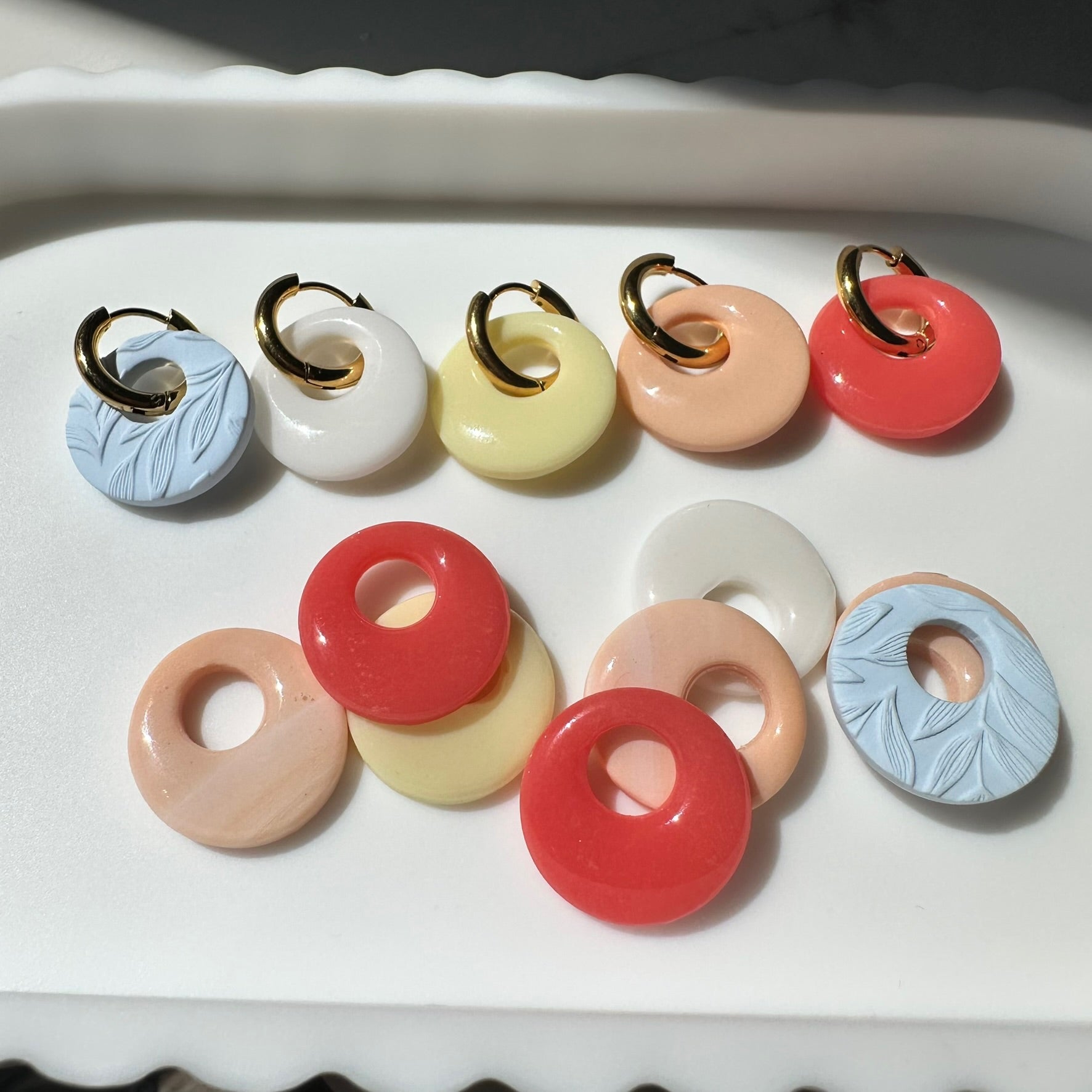 Wild Orbit Hoop Charms - Summer Sorbet Collection