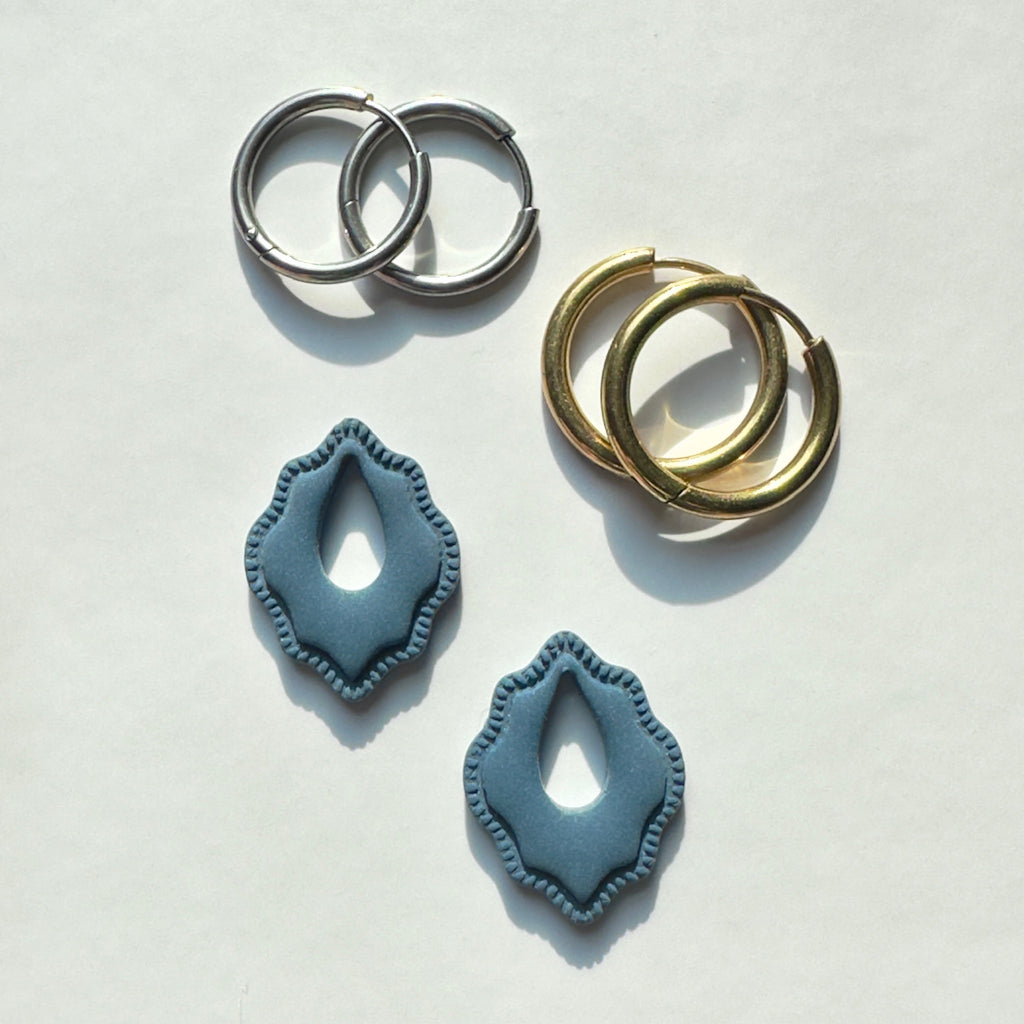 Wild Fleur Hoop Charms