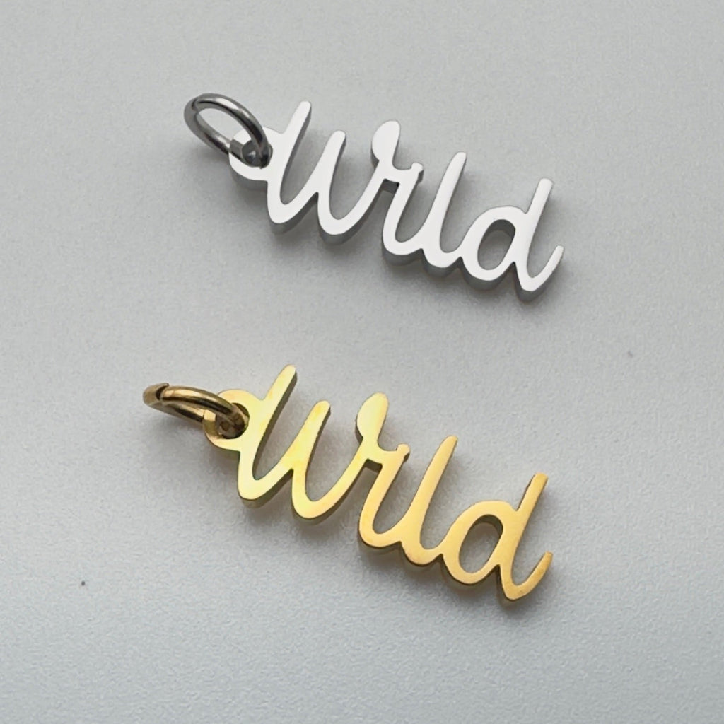 "Wild" Charm - PVD