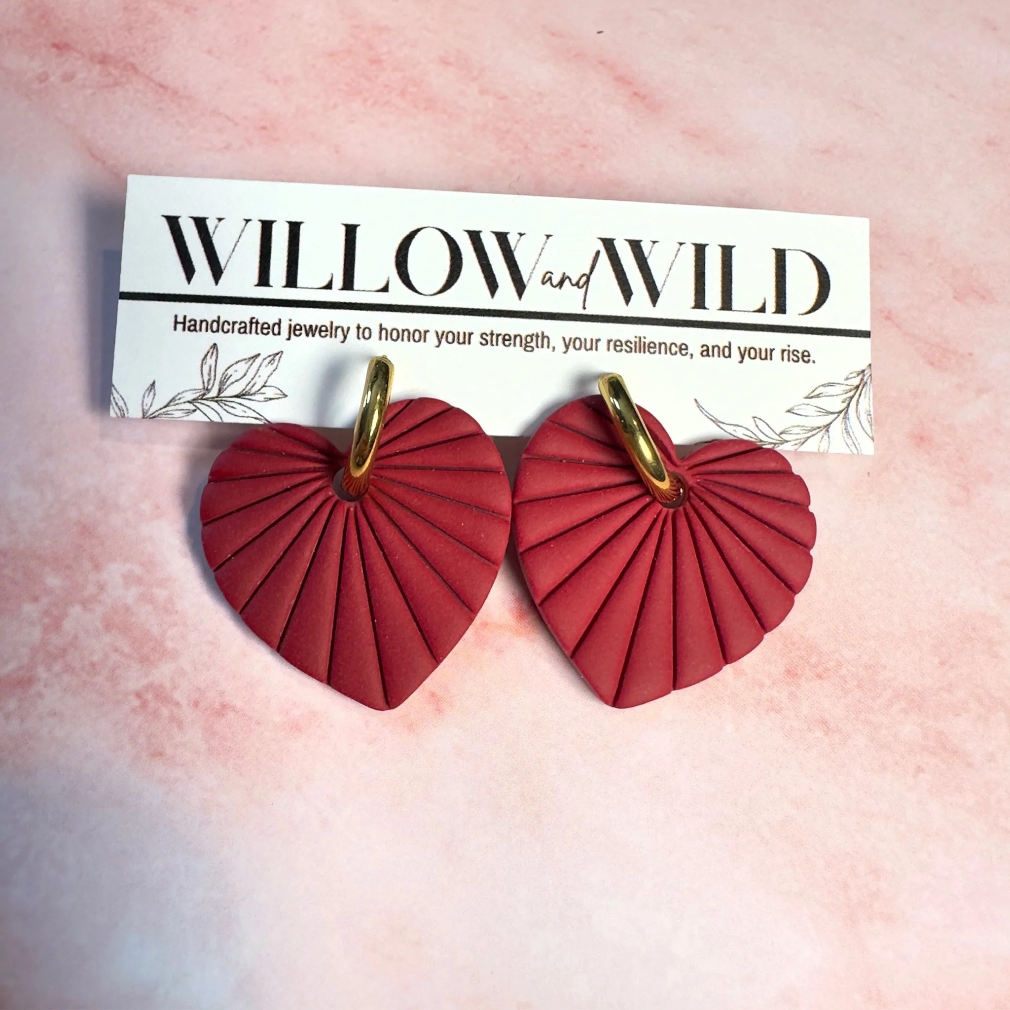 Wildly Yours Heart Hoops