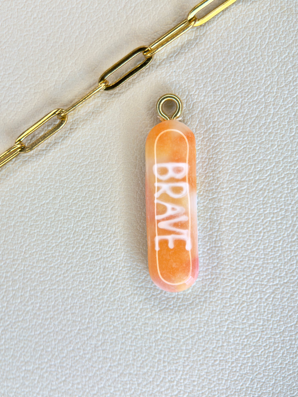 Watercolor Affirmation Capsule Charms