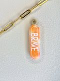 Watercolor Affirmation Capsule Charms