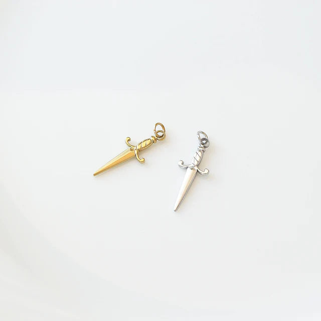 Stay Sharp Dagger Charm