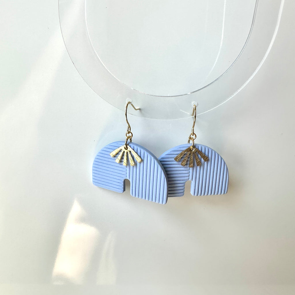 Untamed Texture Arch Earrings