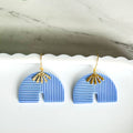 Untamed Texture Arch Earrings