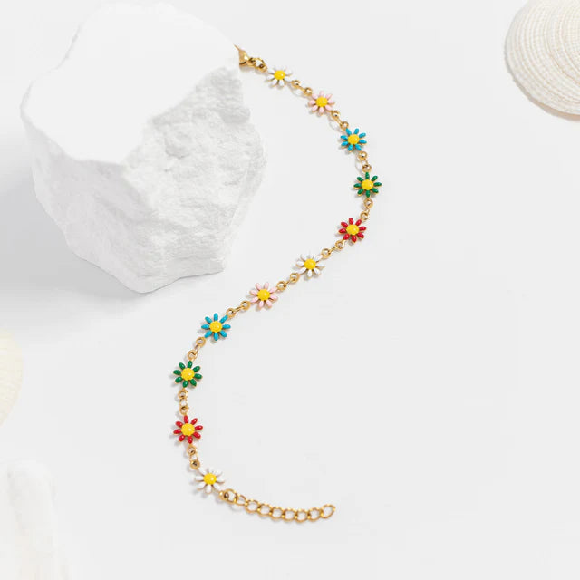 In Full Bloom Floral Bracelet