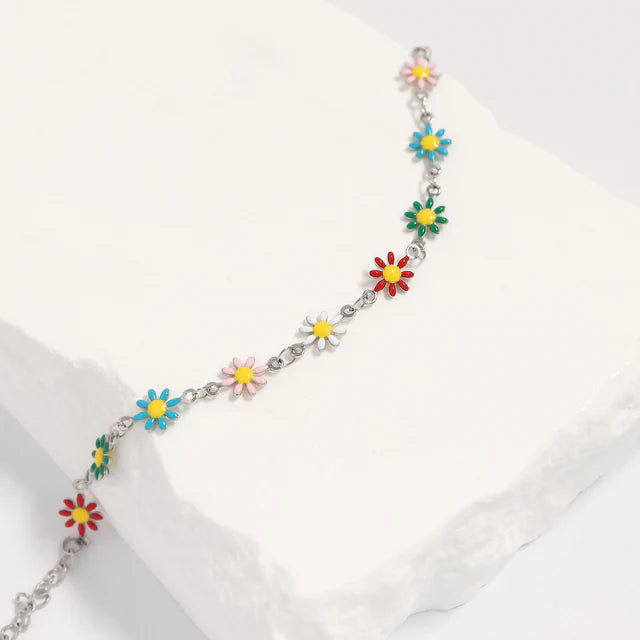 In Full Bloom Floral Bracelet