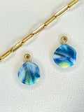Ocean Current Resin Charm