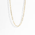 Link Your Story 4mm Paperclip Chain Necklace