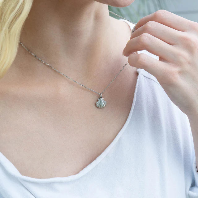 Coastal Keepsake Clam Shell Charm